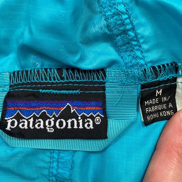 Vintage Patagonia Packable Hoodie Pullover Windbreaker Men's M - Picture 4 of 10